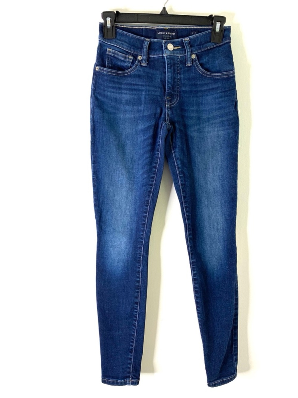 Lucky Brand Ava Mid Rise Jeans Stretch Denim Five Pocket Classic Fit